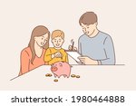 family budget and saving money... | Shutterstock .eps vector #1980464888