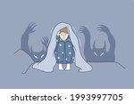children nightmares and fears... | Shutterstock .eps vector #1993997705