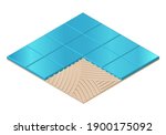 vector illustration blue... | Shutterstock .eps vector #1900175092