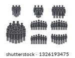 set social pictogram people... | Shutterstock .eps vector #1326193475