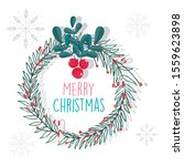 merry christmas celebration... | Shutterstock .eps vector #1559623898