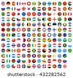 flag of world. vector icons | Shutterstock .eps vector #432282562
