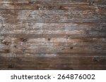 Planks Of Rustic Wood With Dark ...