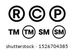 registered trademark copyright... | Shutterstock .eps vector #1526704385