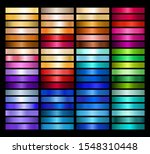 metal gradient collection of... | Shutterstock .eps vector #1548310448