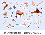 Clay Crafting Stickers...