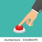 hand pressing the red button.... | Shutterstock .eps vector #331084295