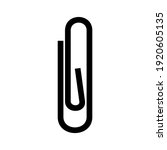 paper clip icon or logo... | Shutterstock .eps vector #1920605135