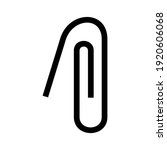 paper clip icon or logo... | Shutterstock .eps vector #1920606068