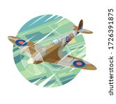 Vector Drawing Of A Supermarine ...
