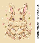 Vector Illustration Of A Cute...
