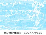 blue wet abstract paint leaks... | Shutterstock . vector #1027779892