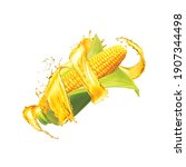 Corn  Maize  Oil. 3d Morphing   ...
