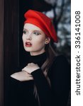 French Woman In The Beret