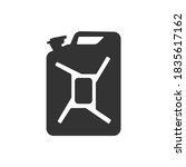fuel jerry can symbol icon... | Shutterstock .eps vector #1835617162
