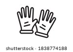 gloves icon colored symbol... | Shutterstock .eps vector #1838774188