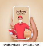 online delivery service or... | Shutterstock .eps vector #1948363735