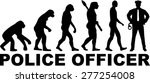 police evolution | Shutterstock .eps vector #277254008