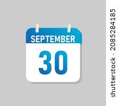 white daily calendar icon... | Shutterstock .eps vector #2085284185