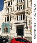 Small photo of Istanbul / Turkey - 09/11/2019: Facade of Pera Museum, private museum located in historic Beyoglu district