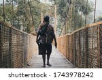 Small photo of Backwoodsman Walk Across the Bridge