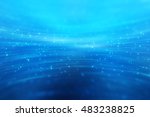 abstract bright glitter blue... | Shutterstock . vector #483238825