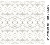 seamless geometric pattern ... | Shutterstock .eps vector #485342398