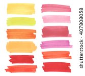 color  highlight  stripes ... | Shutterstock .eps vector #407808058