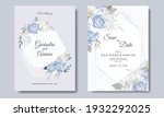  elegant wedding invitation... | Shutterstock .eps vector #1932292025