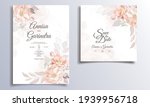 beautiful floral frame wedding... | Shutterstock .eps vector #1939956718