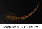 yellow glowing light effect... | Shutterstock .eps vector #2113521095