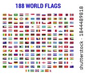 188 world national flags... | Shutterstock .eps vector #1844489818