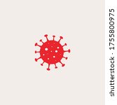 the concept of the coronavirus... | Shutterstock .eps vector #1755800975
