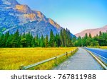View From Yosemite Valley In...