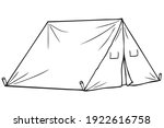 Tent sketch vector clipart image - Free stock photo - Public Domain ...