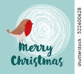 Vector Christmas Greeting Card. ...