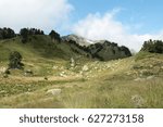 Small photo of Galbe valley in Pyrenees orientales, Capcir in south of France