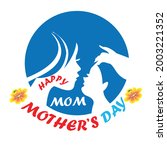 happy mothers day vector... | Shutterstock .eps vector #2003221352