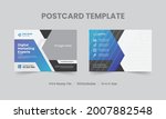corporate postcard template or... | Shutterstock .eps vector #2007882548