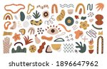 vector set of abstract... | Shutterstock .eps vector #1896647962