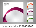 new set of editable minimal... | Shutterstock .eps vector #1928453945