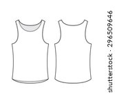 Free Women's Tank Top Template Vector