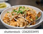 Small photo of Char kway teow is a stir-fried rice noodle dish from Maritime Southeast Asia of southern Chinese origin.