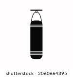punching bag icon vector on a... | Shutterstock .eps vector #2060664395