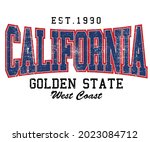 california golden state vector... | Shutterstock .eps vector #2023084712