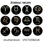 Vector Illustration Of Zodiac...