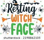 Resting Witch Face. Halloween T ...
