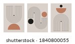 set of abstract contemporary... | Shutterstock .eps vector #1840800055