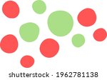vector points. red and green... | Shutterstock .eps vector #1962781138