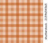 Brown Tone Of Gingham Pattern....